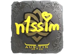 Sticker | n1ssim (Foil) | Austin 2025