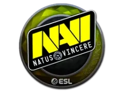 Наклейка | Natus Vincere (металлическая) | Катовице-2019