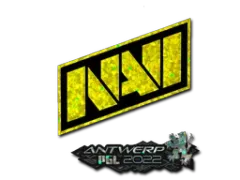 Klistermærke | Natus Vincere (Glitter) | Antwerp 2022