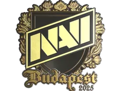 印花 | Natus Vincere（金色）| 2025年布达佩斯锦标赛