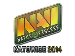 Naklejka | Natus Vincere (hologramowa) | Katowice 2014