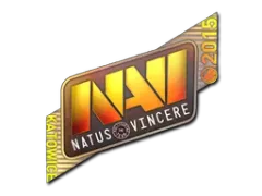 Наліпка | Natus Vincere (голографічна) | Katowice 2015