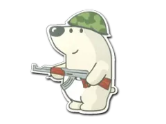 Klistermærke | Nelu the Bear