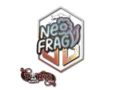 Наклейка | NEOFRAG (голографическая) | Париж-2023
