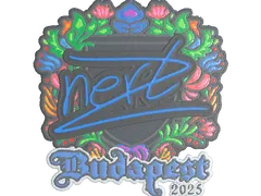 Pegatina | NertZ (Embroidered) | Budapest 2025