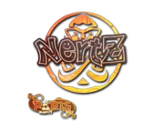 Наклейка | NertZ (голографическая) | Париж-2023