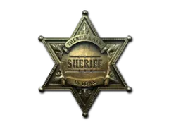 Klistermærke | New Sheriff (Folie)