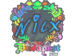 Sticker | nicx (Holo) | Budapest 2025
