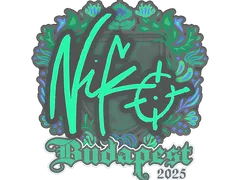 Sticker | NiKo | Budapest 2025