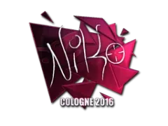 Aufkleber | NiKo (Glanz) | Köln 2016