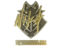 Sticker | NiKo (Gold) | Copenhagen 2024