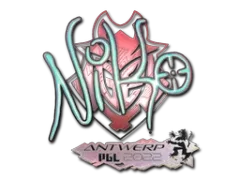 Naklejka | NiKo (holograficzna) | Antwerpia 2022