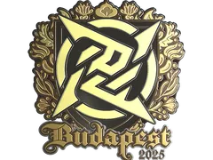 Sticker | Ninjas in Pyjamas (Gold) | Budapest 2025