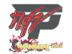 Sticker | NQZ (Glitter) | Shanghai 2024