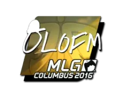 Sticker | olofmeister (Foil) | MLG Columbus 2016