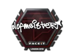 Pegatina | olofmeister | Londres 2018