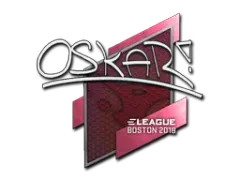 Klistermærke | oskar | Boston 2018