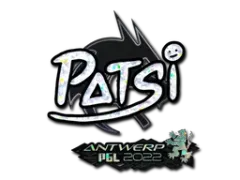 Klistermærke | Patsi (Glitter) | Antwerp 2022