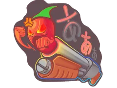 Sticker | Pepper Gauge (Lenticular)