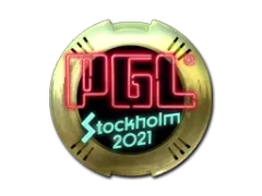 Наліпка | PGL (золота) | Стокгольм 2021