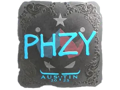 Pegatina | phzy (Foil) | Austin 2025
