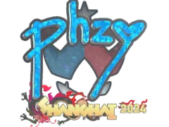 Sticker | phzy (Glitter) | Shanghai 2024