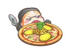 Sticker | Pineapple On Pizza (Lenticular)