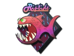 Abțibild | Pink Jaggyfish