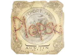Sticker | Plopski | Austin 2025
