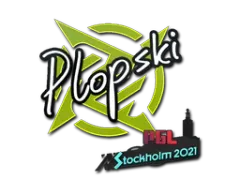 Наліпка | Plopski | Стокгольм 2021