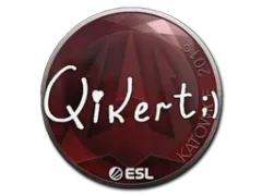 Klistermærke | qikert | Katowice 2019