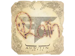 Sticker | rain | Austin 2025