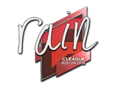 Sticker | rain | Boston 2018