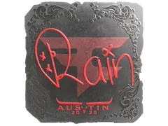 Sticker | rain (Foil) | Austin 2025