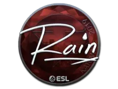 Klistermärke | rain (Foil) | Katowice 2019