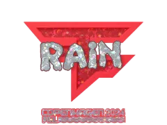 Klistermärke | rain (glitter) | Copenhagen 2024