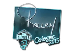 Sticker | rallen (Glimmend) | Cologne 2015