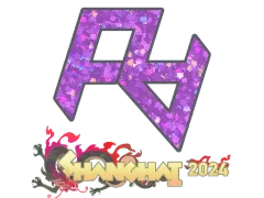 Sticker | Rare Atom (Glitter) | Shanghai 2024