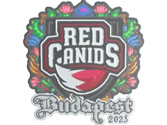 Sticker | RED Canids (Embroidered) | Budapest 2025