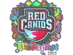 Sticker | RED Canids (Holo) | Budapest 2025