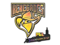 Наліпка | Renegades (голографічна) | Стокгольм 2021