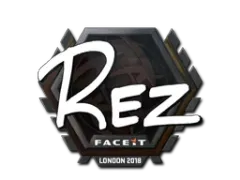 Naklejka | REZ | Londyn 2018