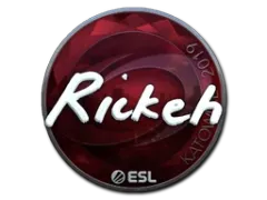 Pegatina | Rickeh (reflectante) | Katowice 2019