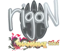 Naklejka | rigoN | Shanghai 2024