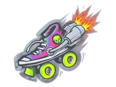 Sticker | Rocket Skates (Holo)