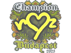 Sticker | ropz (Champion) | Budapest 2025