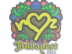 Sticker | ropz (Embroidered) | Budapest 2025