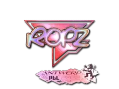 Klistermærke | ropz (Holo) | Antwerp 2022