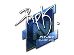 Sticker | RpK (Foil) | Boston 2018