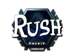 Sticker | RUSH (Foil) | London 2018